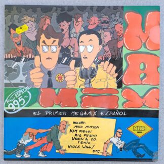 Mike Platinas & Javier Ussia – Max Mix (El Primer Megamix Español) - Disc VINIL LP