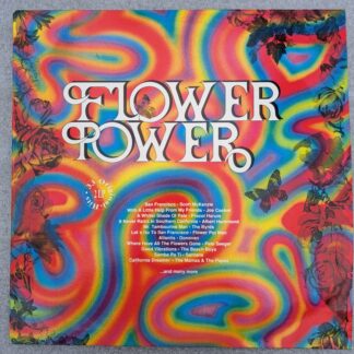 Flower Power Disc vinil compilatie 2LP Jefferson Airplane, Procol Harum , Cream, Scott McKenzie, Sly & The Family Stone, The Byrds, Joan Baez ... VG+