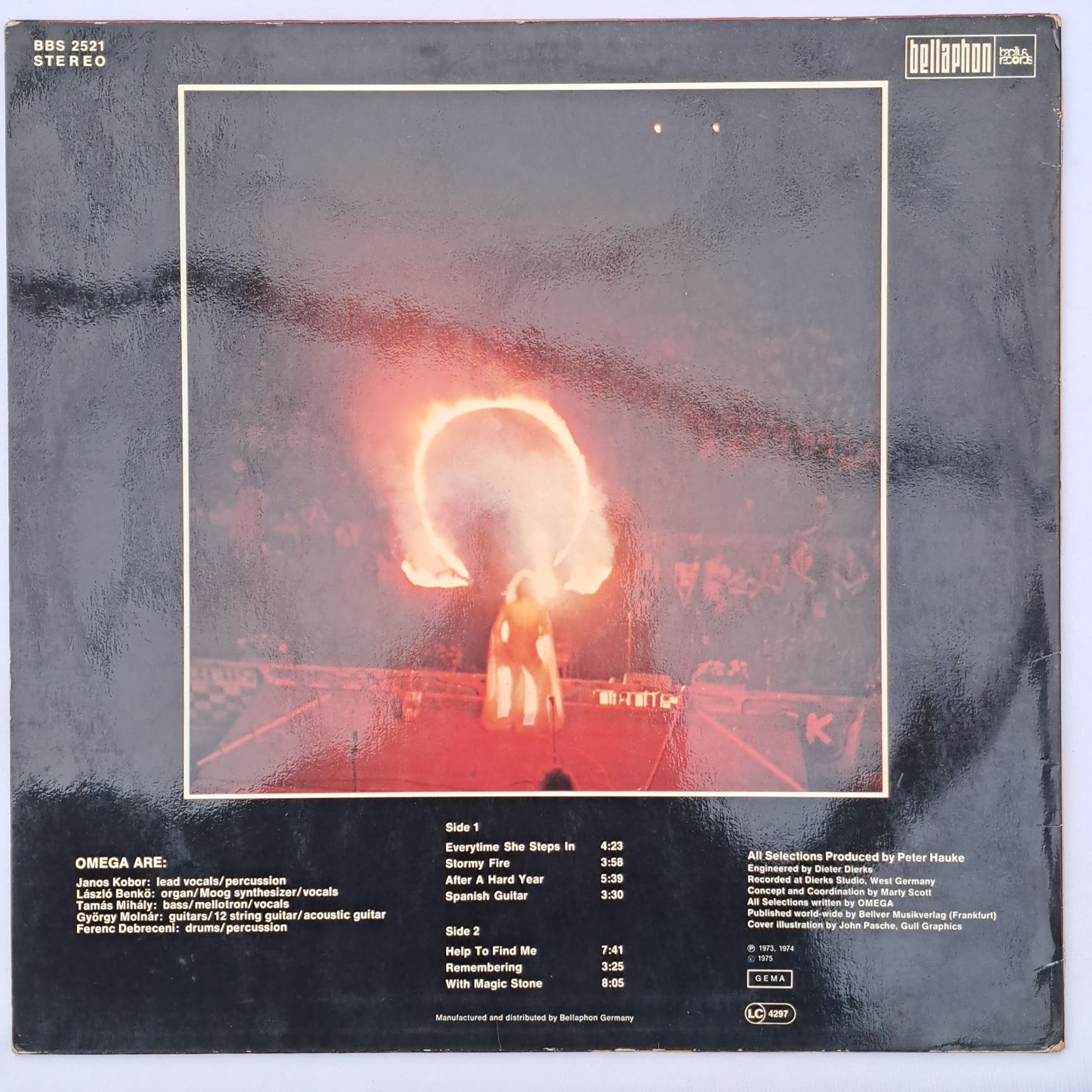 Omega – Omega Disc vinil LP VG+ (R) - imagine 2
