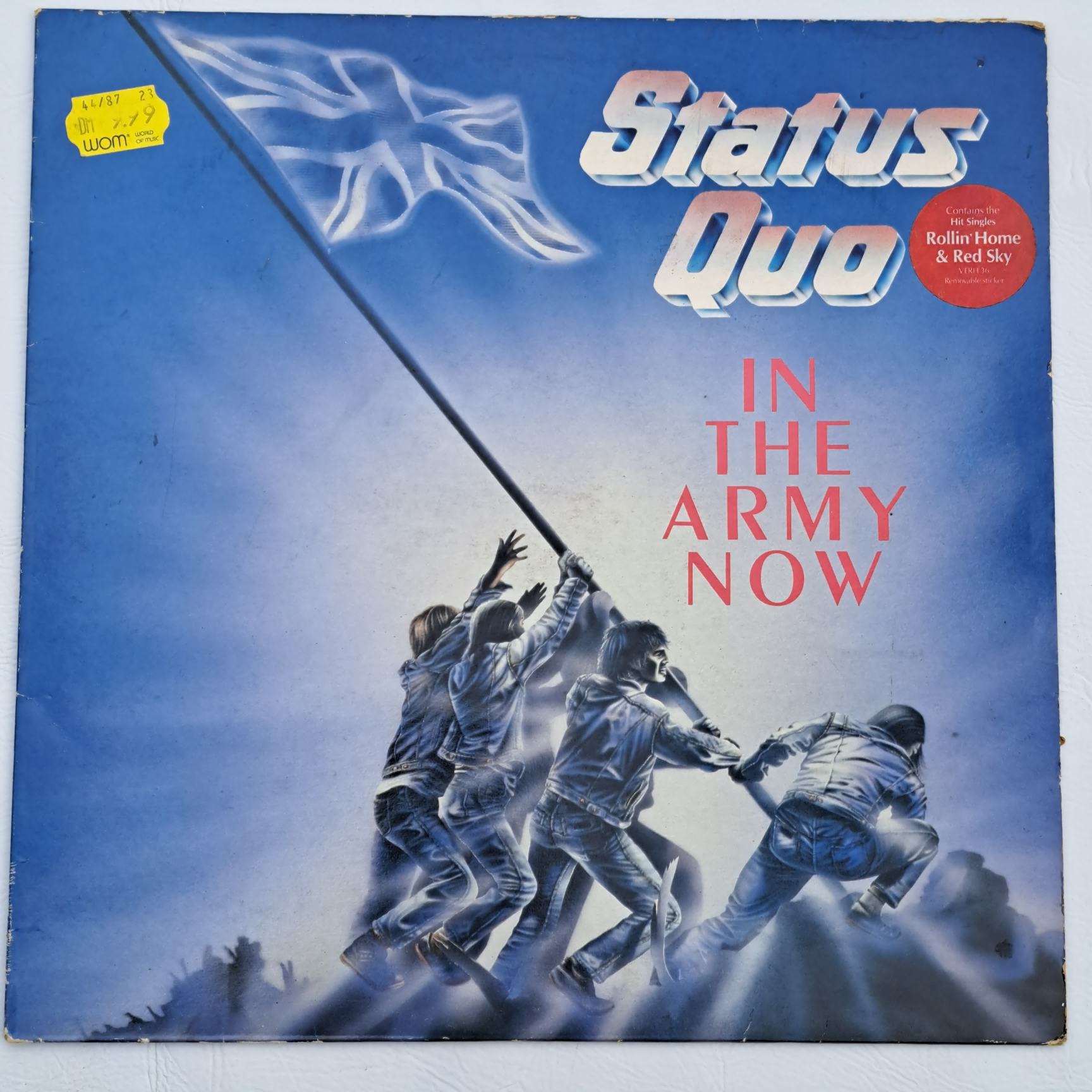 Status Quo – In The Army Now Disc vinil LP VG+ (R1) RESIGILAT
