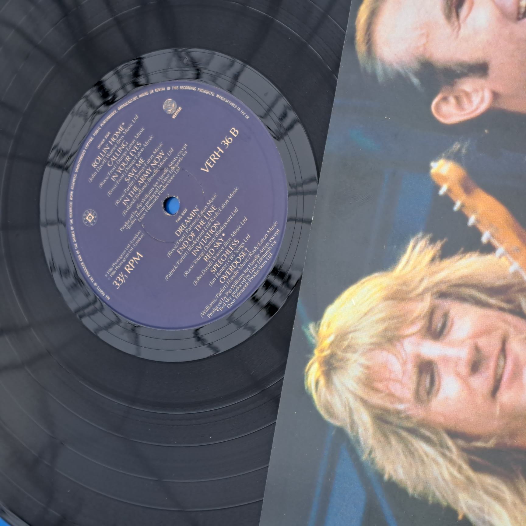 Status Quo – In The Army Now Disc vinil LP VG+ (R1) RESIGILAT - imagine 3