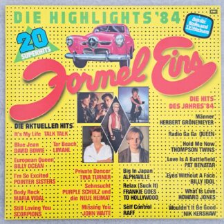 SELECTIE Disc vinil  Formel Eins  '84 Queen, Talk Talk, Alphaville, Billy Idol, Frankie Goes To Hollywood, Raff, Scorpions, Limahl VG VG+