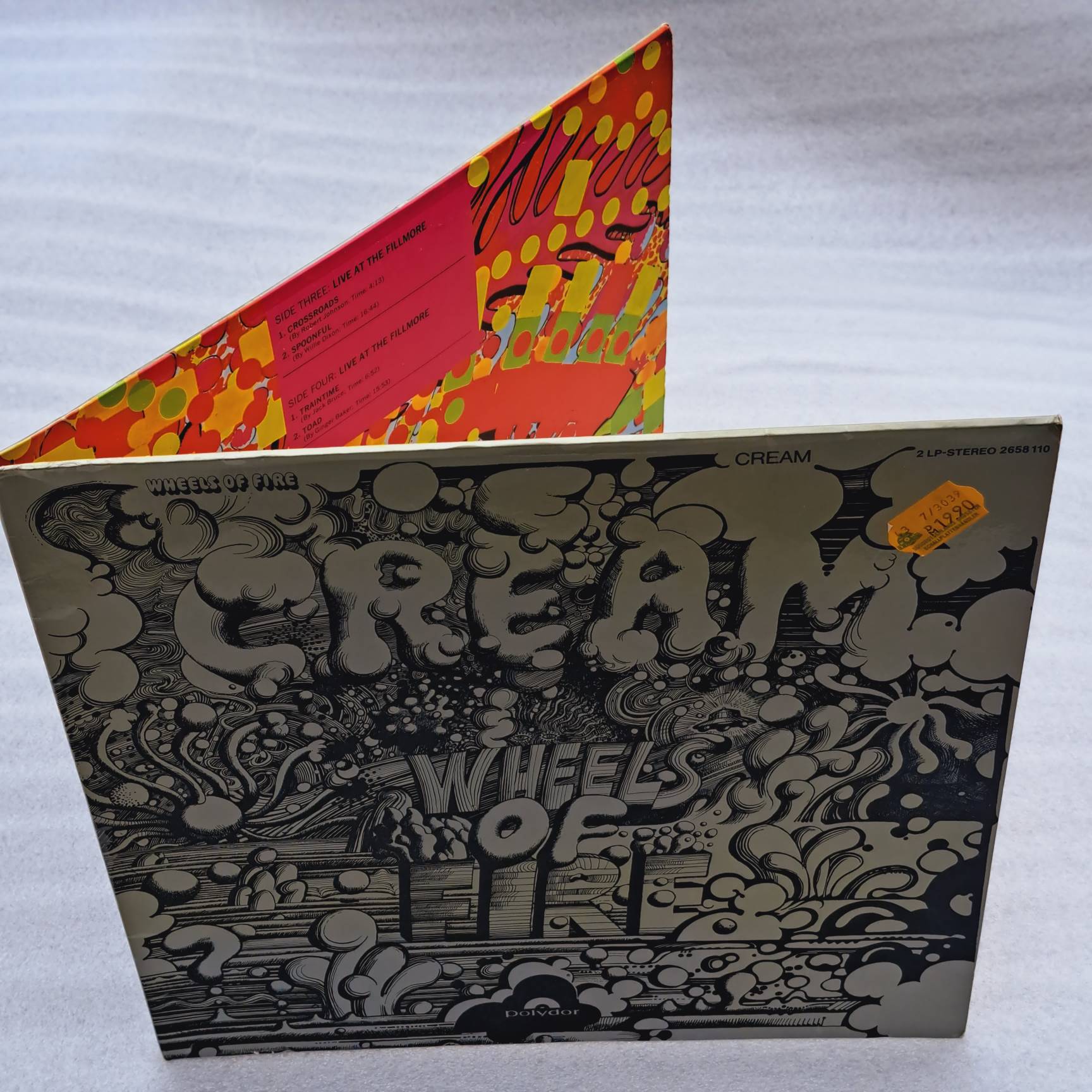Cream – Wheels Of Fire Disc vinil LP VG+
