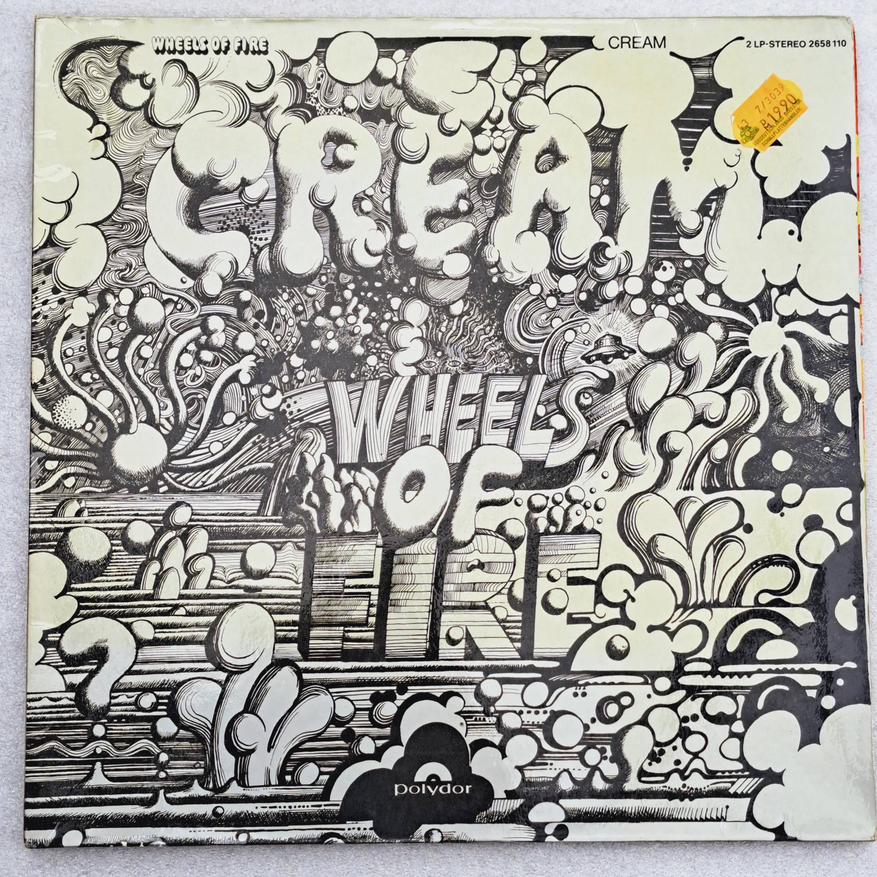 Cream – Wheels Of Fire Disc vinil LP VG+ - imagine 3