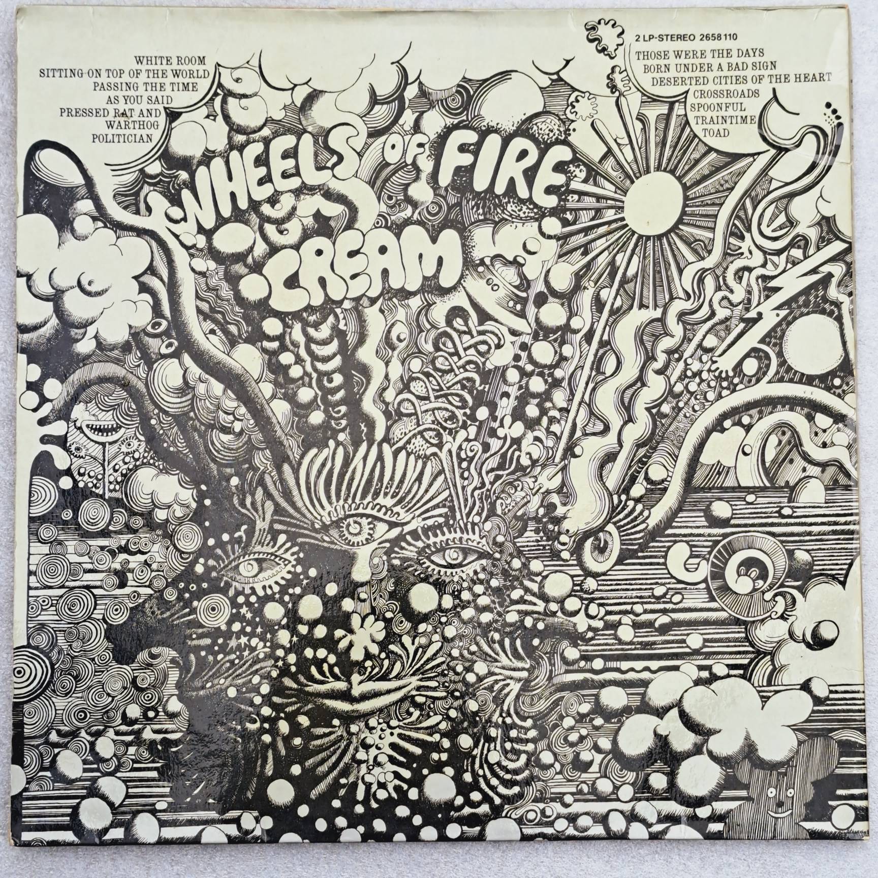 Cream – Wheels Of Fire Disc vinil LP VG+ - imagine 2