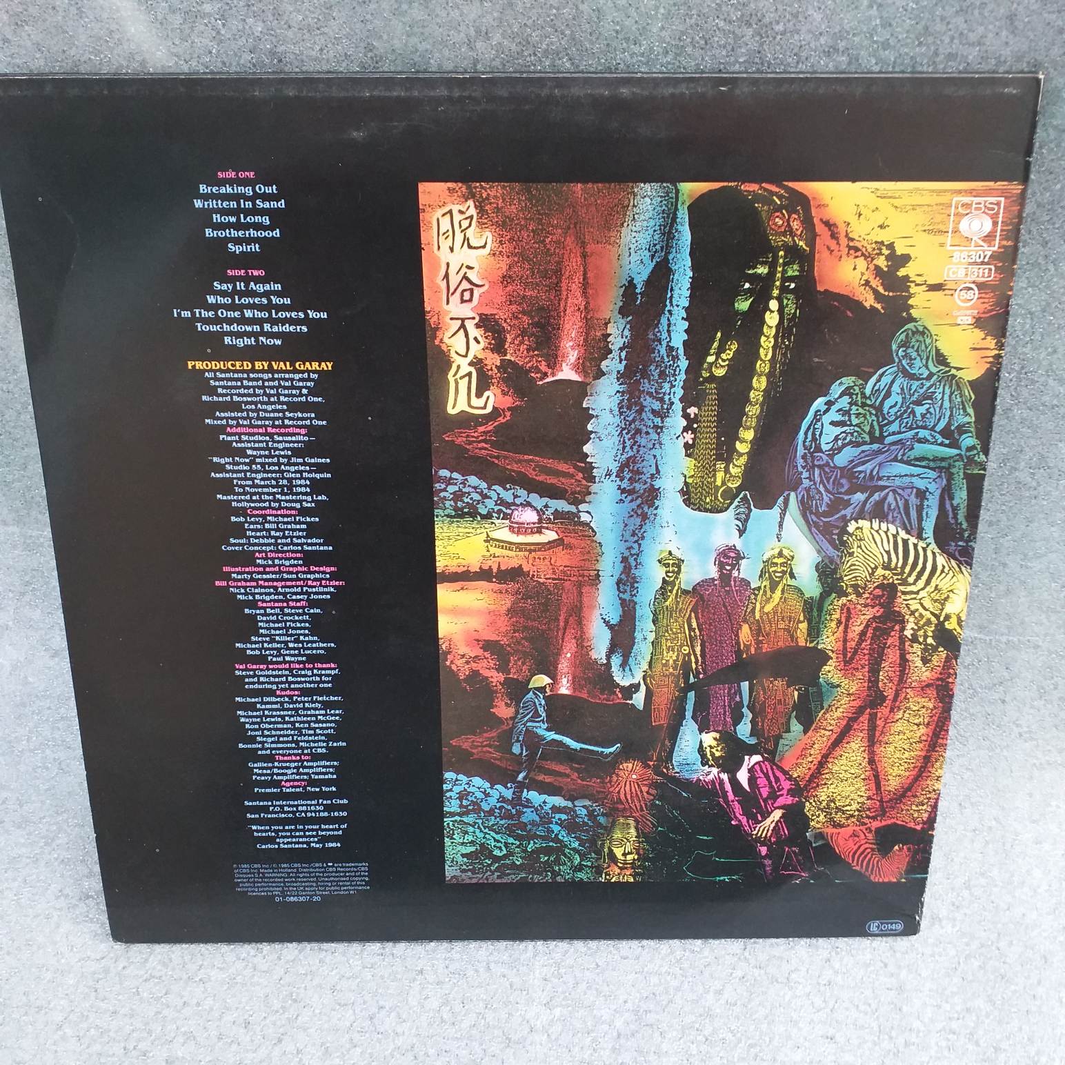Santana – Beyond Appearances - Disc VINIL LP VG+ - imagine 3