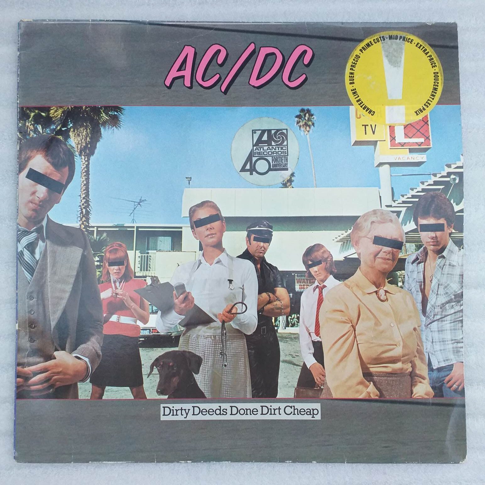 AC/DC – Dirty Deeds Done Dirt Cheap Disc vinil ACDC AC-DC AC DC