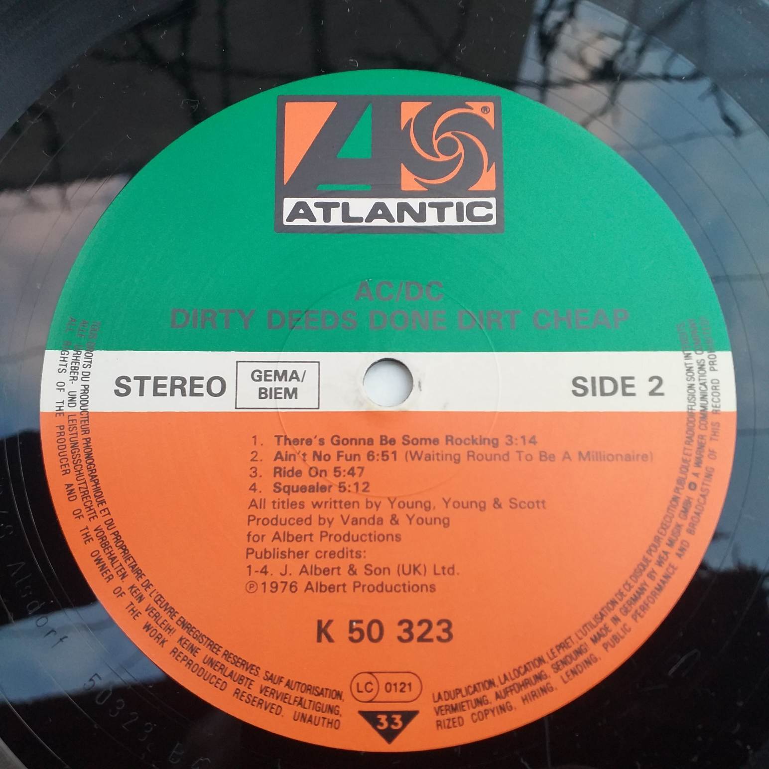 AC/DC – Dirty Deeds Done Dirt Cheap Disc vinil ACDC AC-DC AC DC - imagine 2
