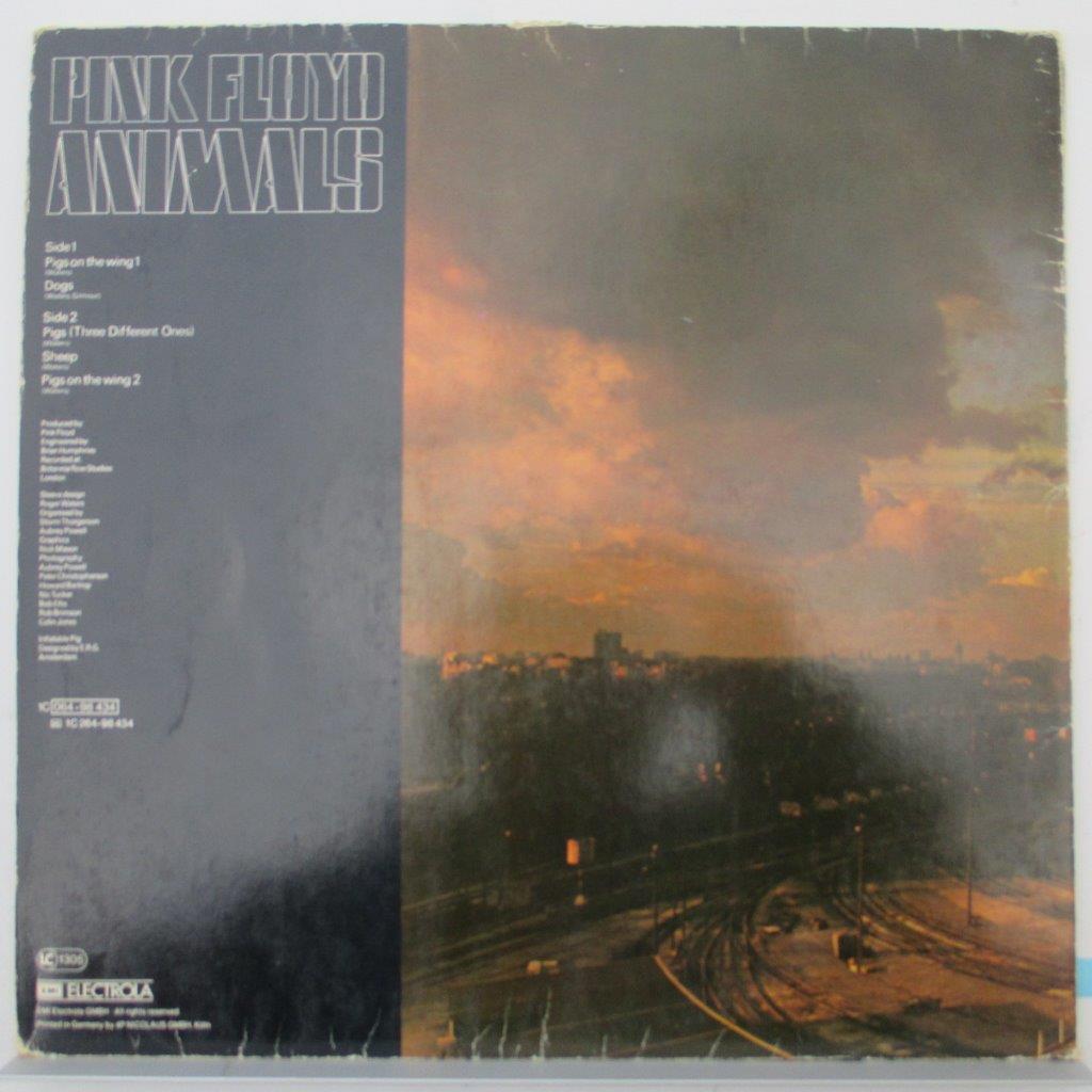 Pink Floyd – Animals LP Disc Vinil VG VG- Album ITALIA - imagine 2