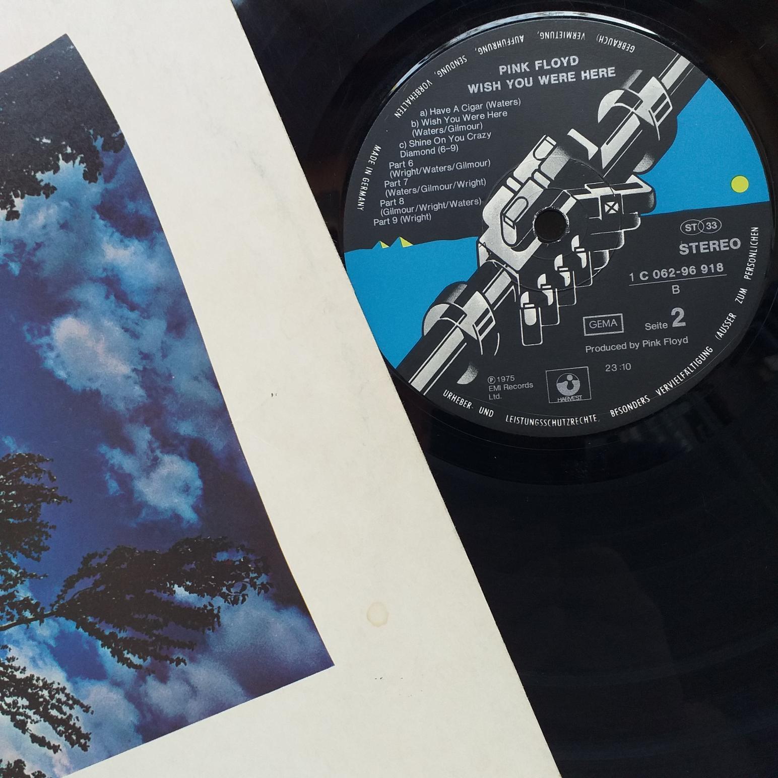 Pink Floyd – Wish You Were Here Disc VINIL LP VG+ - imagine 3