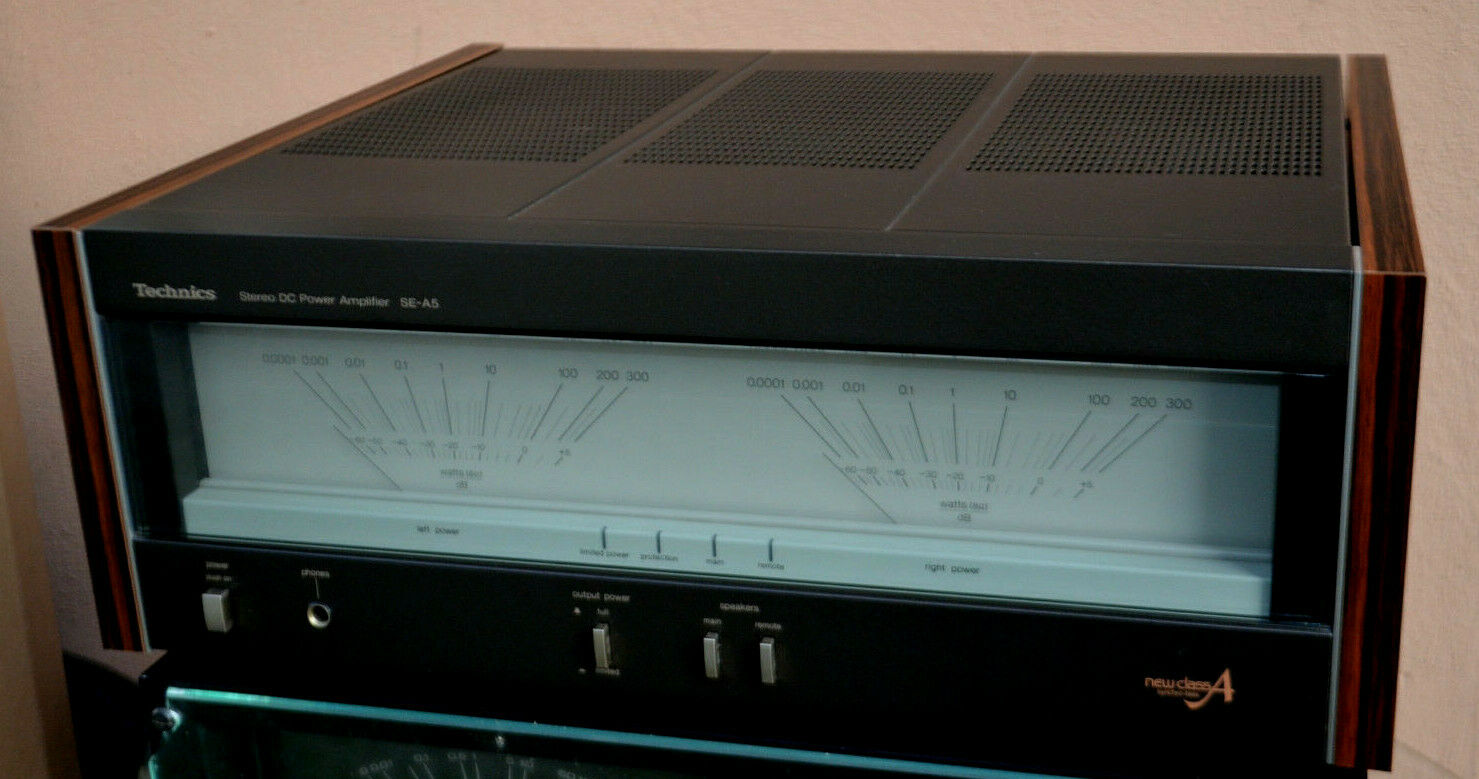 Technics SE-A5 amplificator cu vumetre - Discuri Muzică