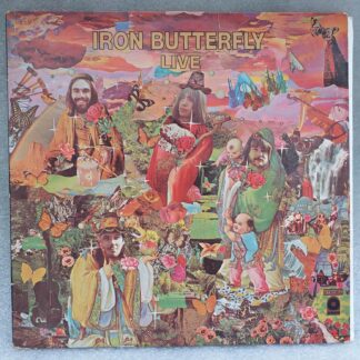 Iron Butterfly – Live   Disc VINIL folosit VG
