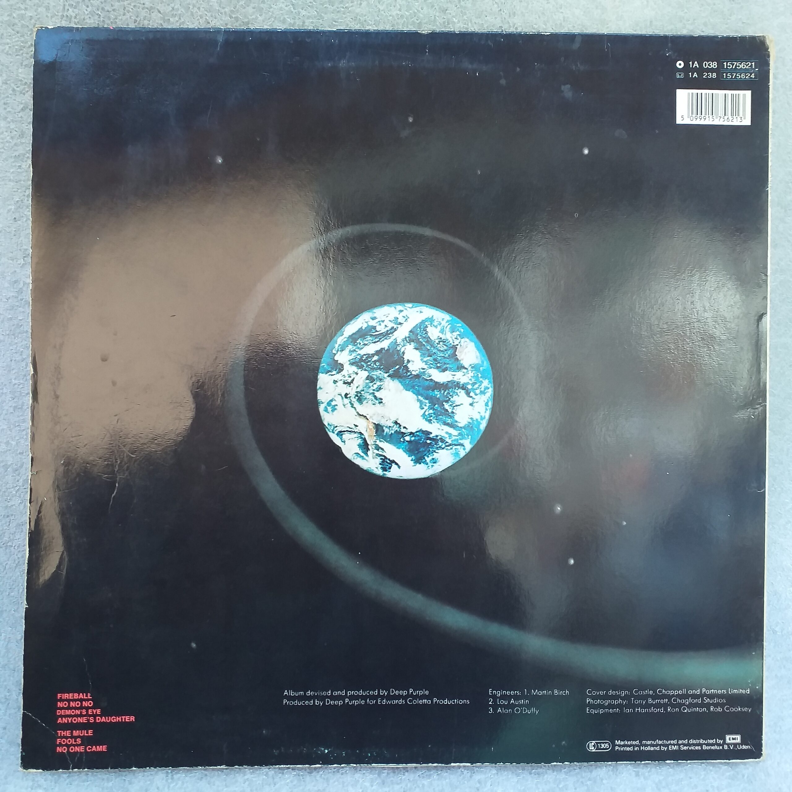 Deep Purple – Fireball Disc VINIL VG - imagine 2
