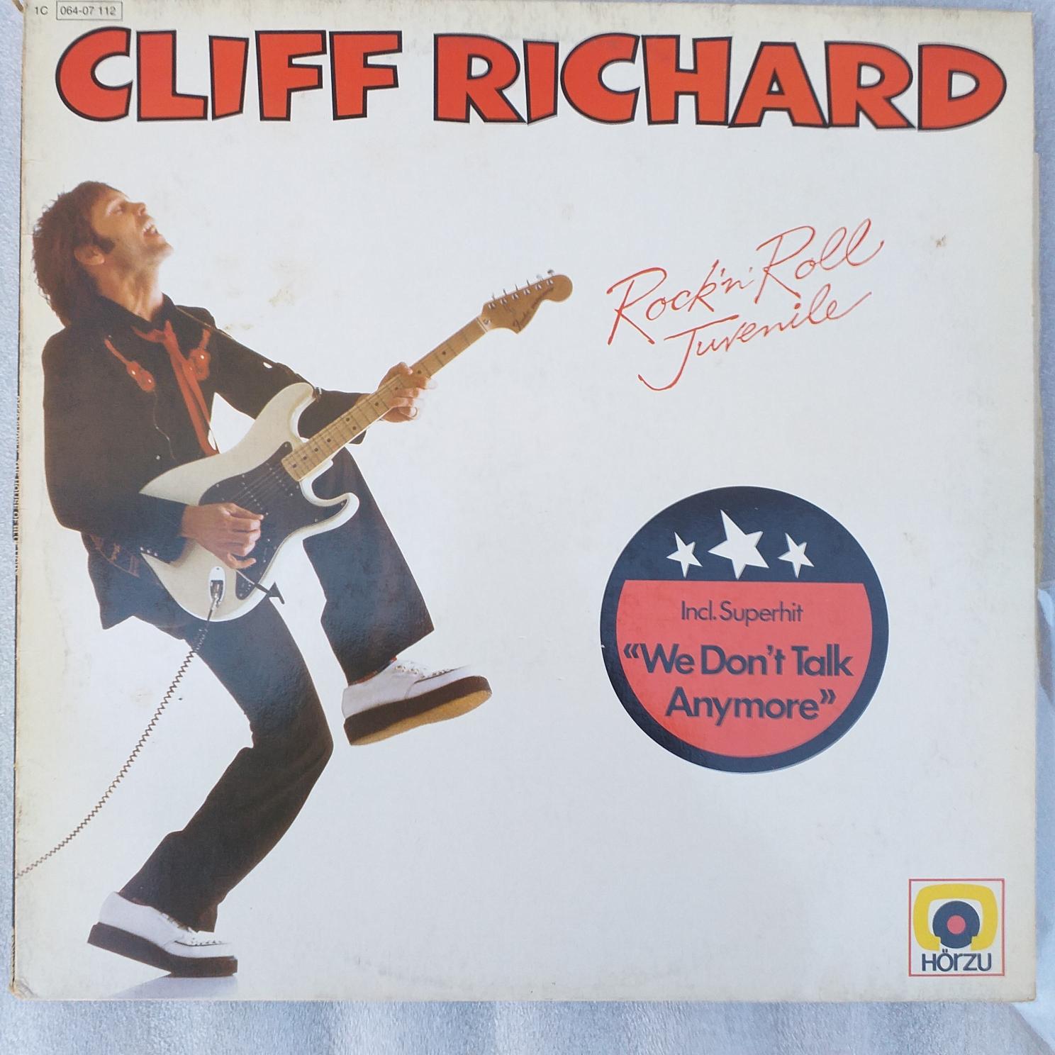 Cliff Richard – Rock 'N' Roll Juvenile Disc VINIL VG VG+