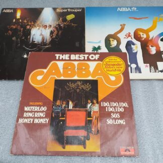 ABBA   The Best Of  ‎– Super Trouper – The Album  Disc VINIL VG   VG+