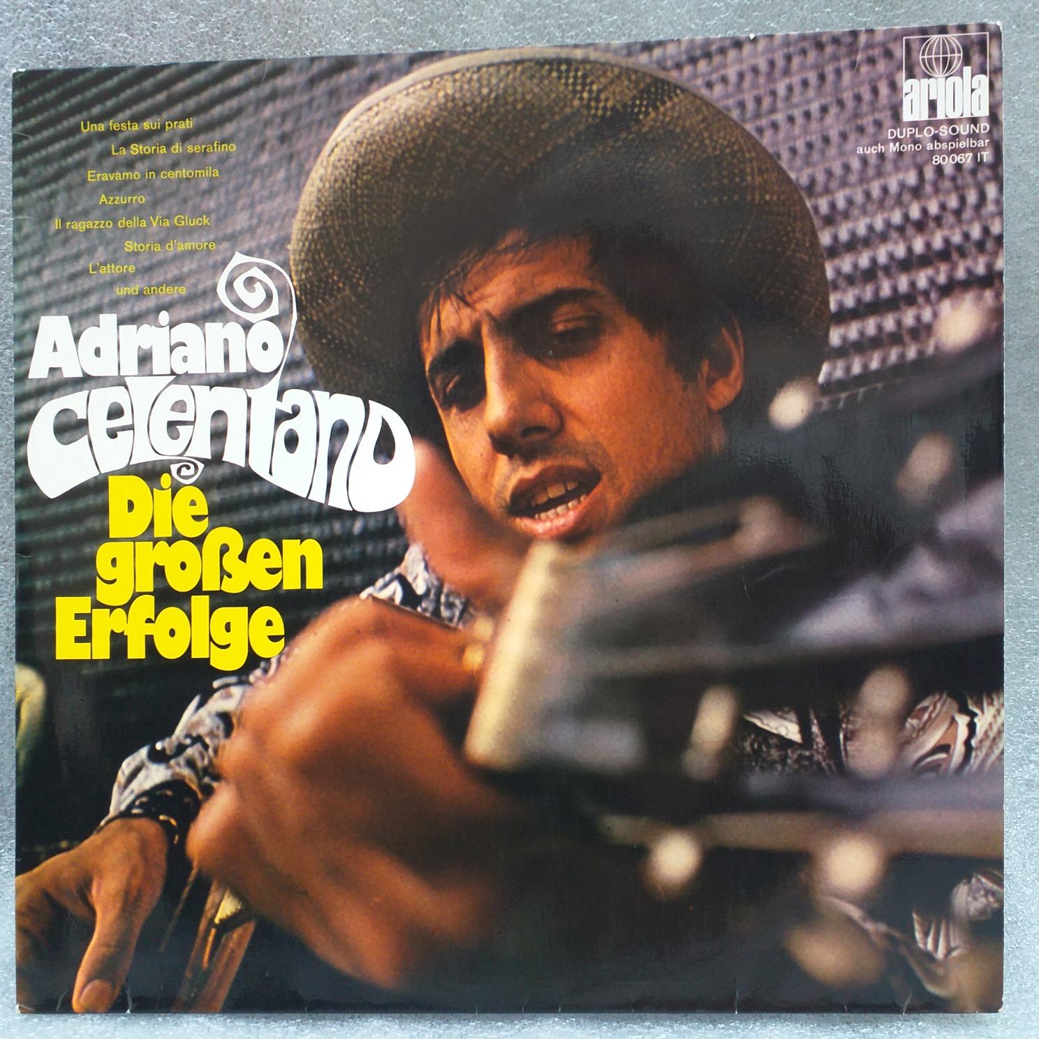 Adriano Celentano BEST Disc VINIL VG VG+