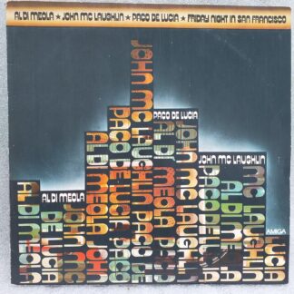 Al Di Meola, John McLaughlin, Paco De Lucia – Friday Night In San Francisco  Disc VINIL VG