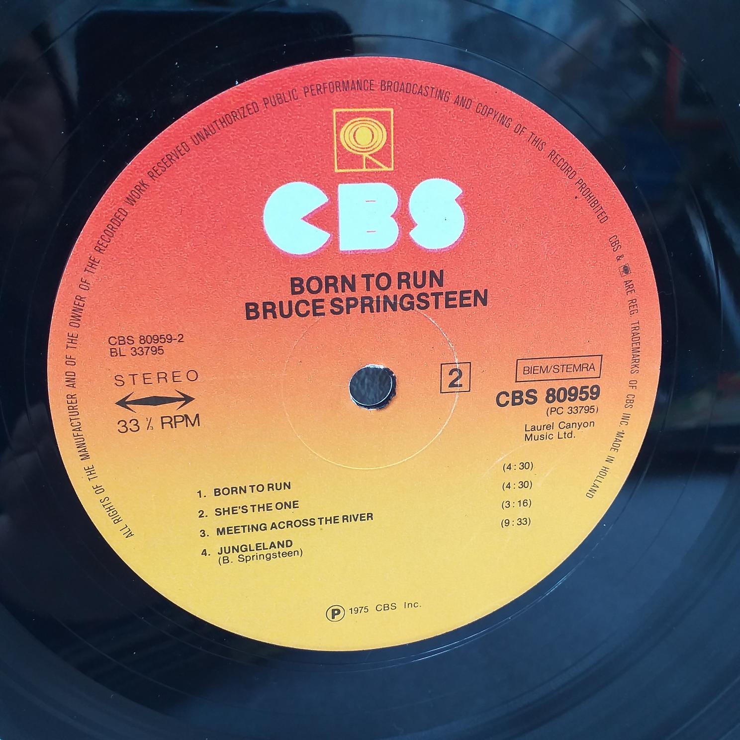 Bruce Springsteen – Born To Run Disc VINIL VG VG+ - imagine 4