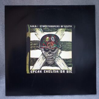 S.O.D.: Stormtroopers Of Death – Speak English Or Die   Disc VINIL VG+