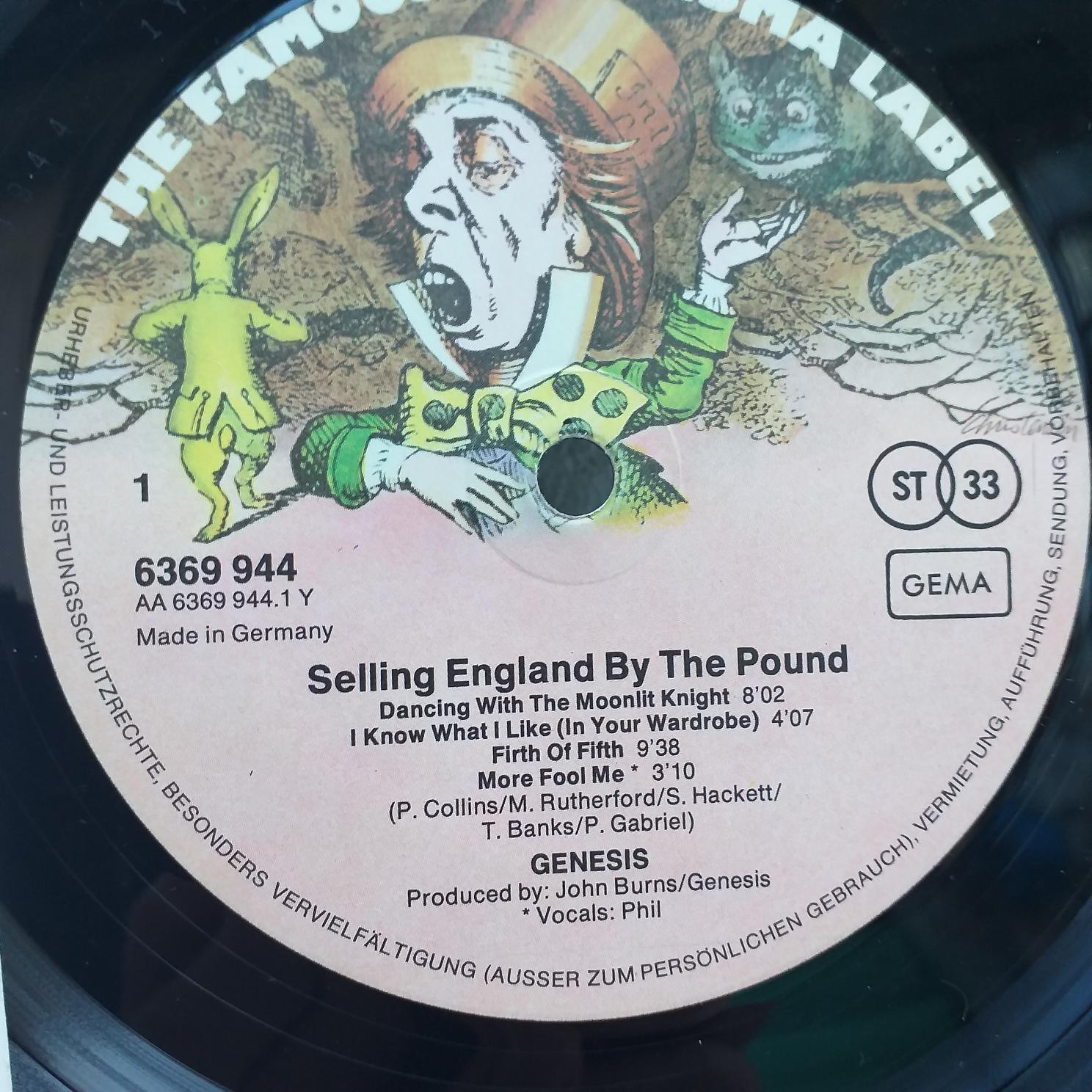 Genesis – Selling England By The Pound Disc VINIL VG+ - imagine 2