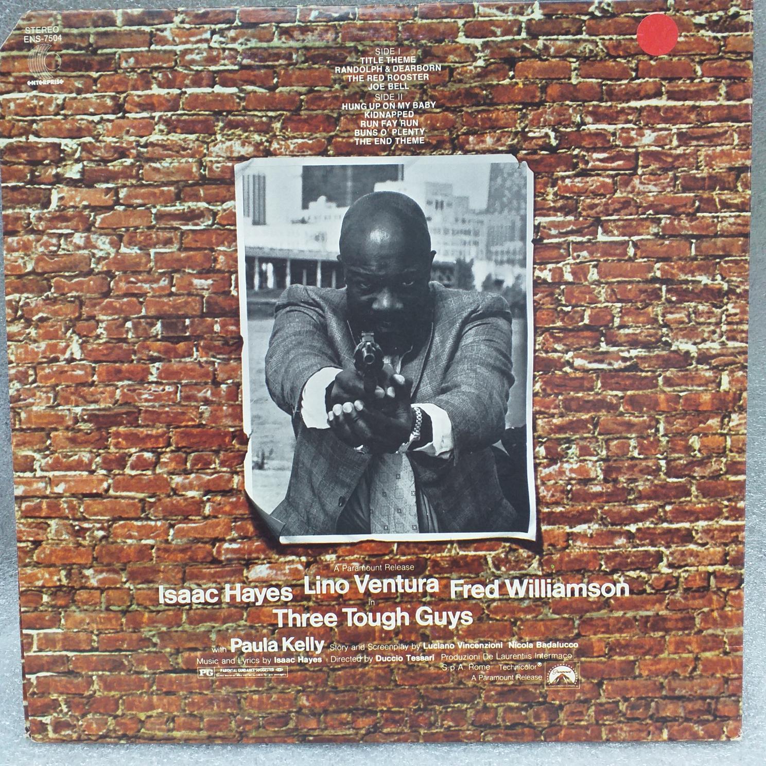 Isaac Hayes – Tough Guys Disc VINIL VG VG+ USA - imagine 3