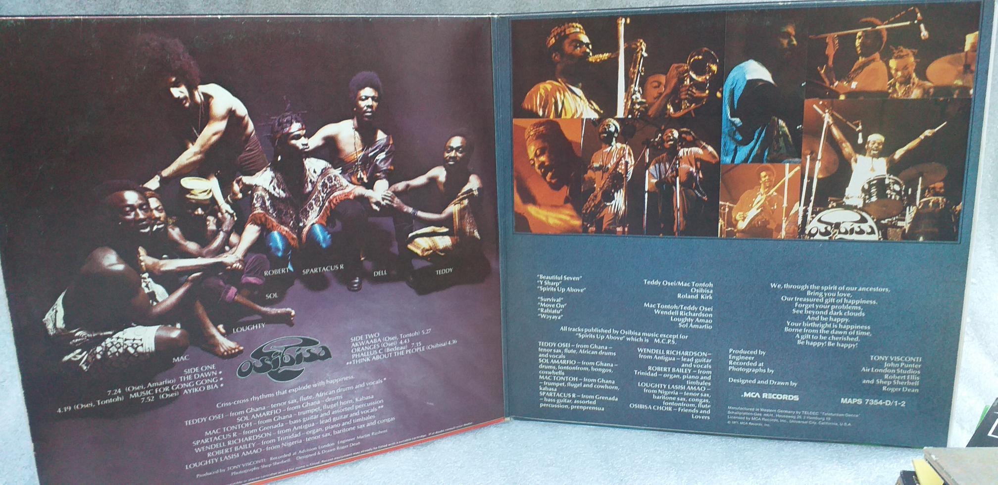 Osibisa – Osibisa Woyaya Disc VINIL VG VG+ - imagine 4