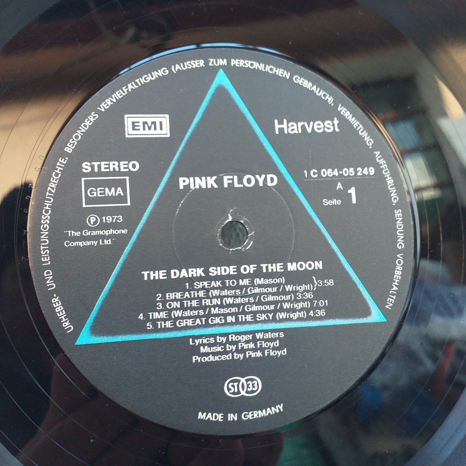 Pink Floyd – The Dark Side Of The Moon Disc VINIL VG - imagine 2