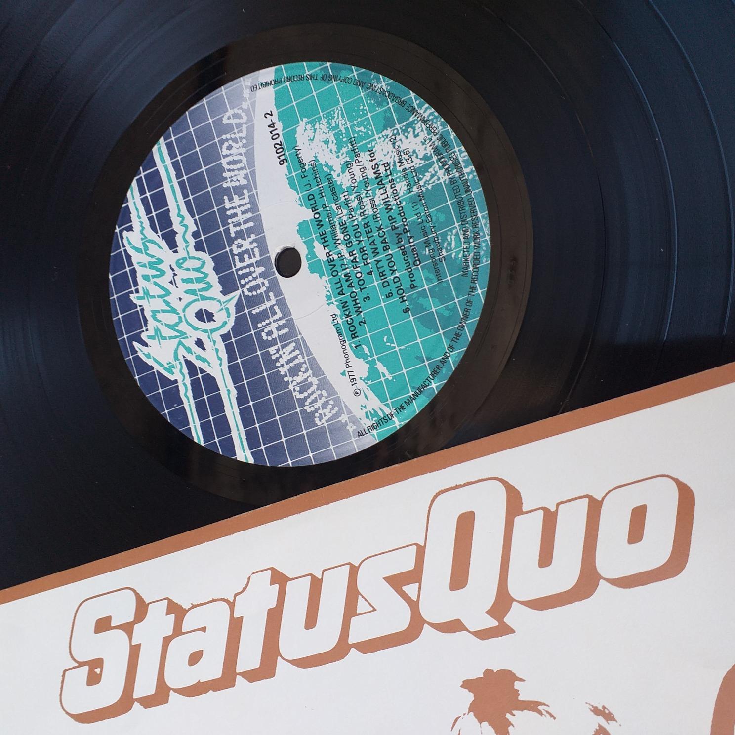 Status Quo – Rockin’ All Over The World Disc VINIL VG+ - imagine 3