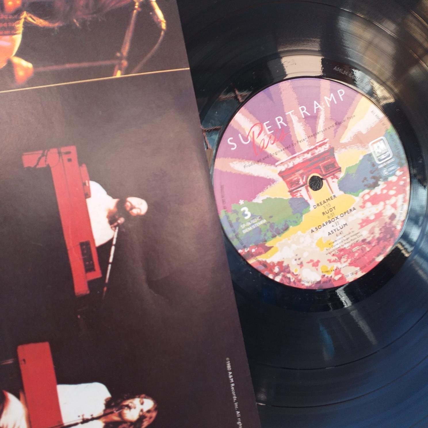 Supertramp – Paris live Disc VINIL 2LP VG VG+ (R) - imagine 3
