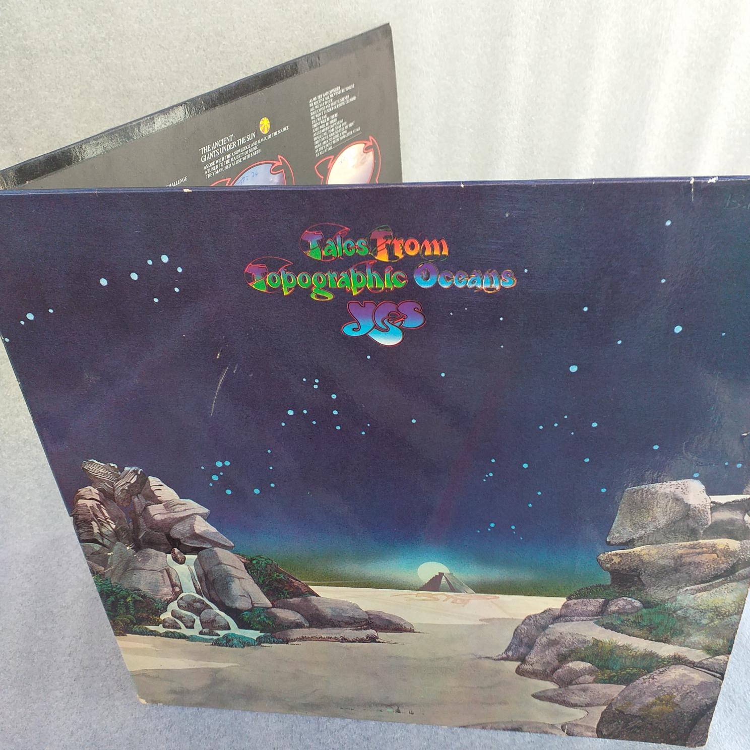 Yes – Tales From Topographic Oceans 2LP Disc VINIL VG VG+