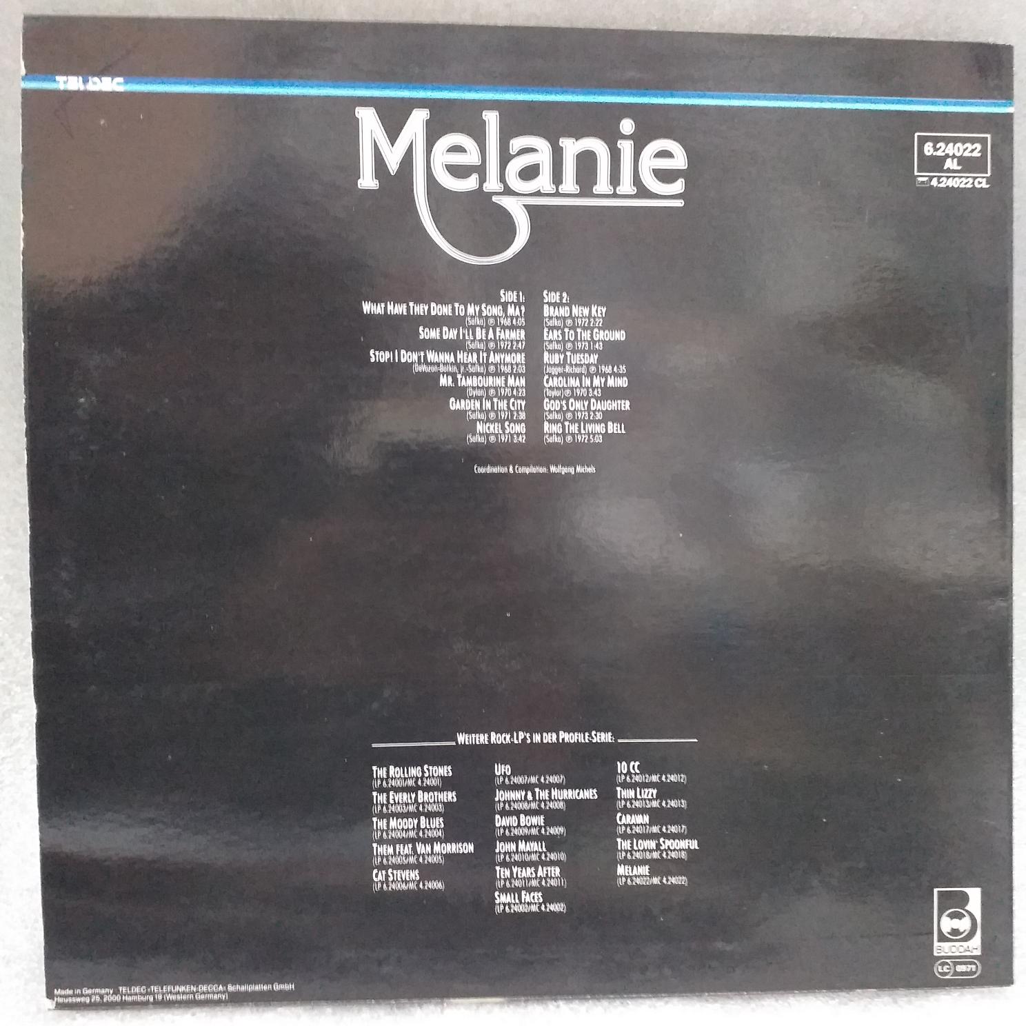 Melanie – Melanie ...Disc VINIL LP VG VG+ - imagine 2