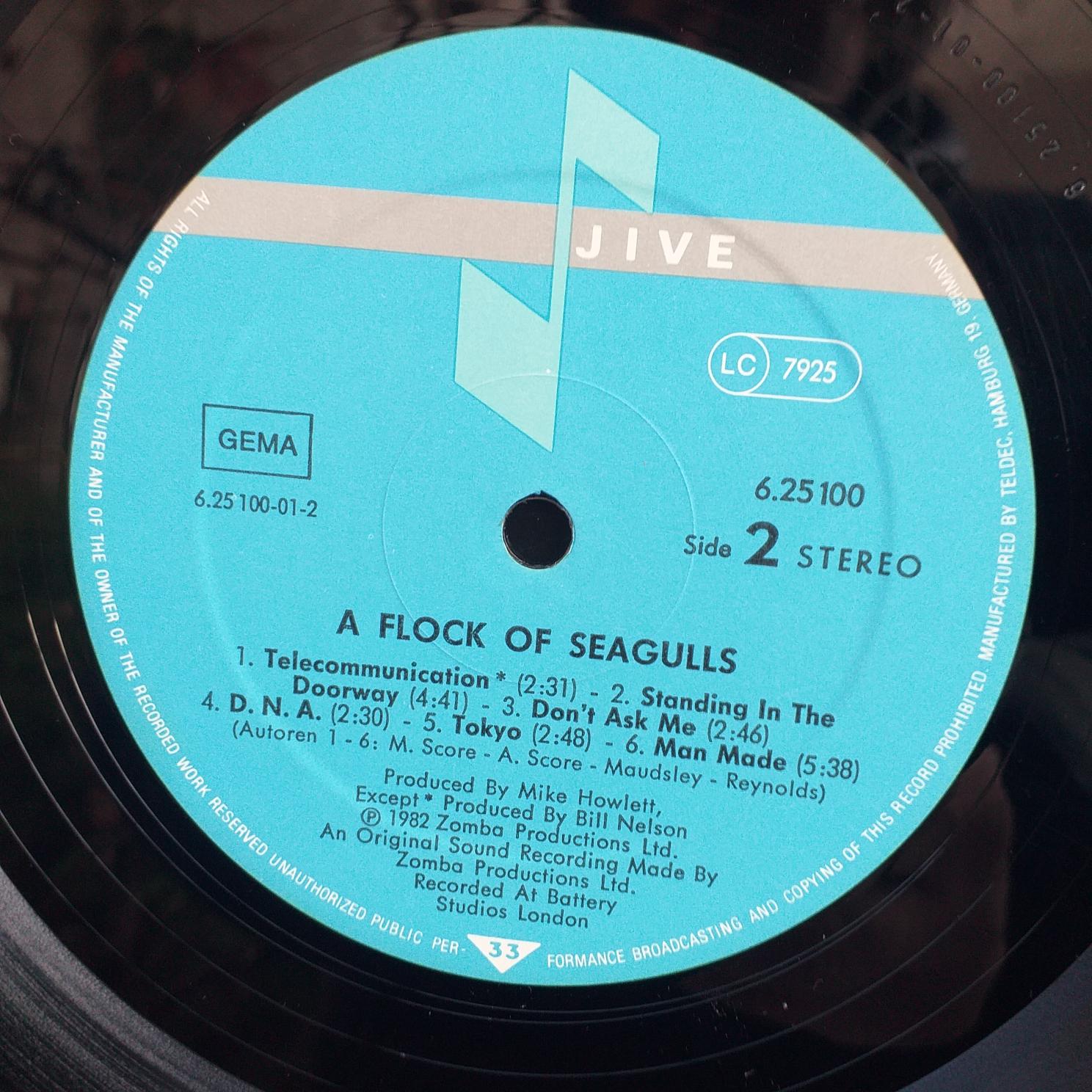 A Flock Of Seagulls – A Flock Of Seagulls Disc VINIL LP VG VG+ - imagine 3