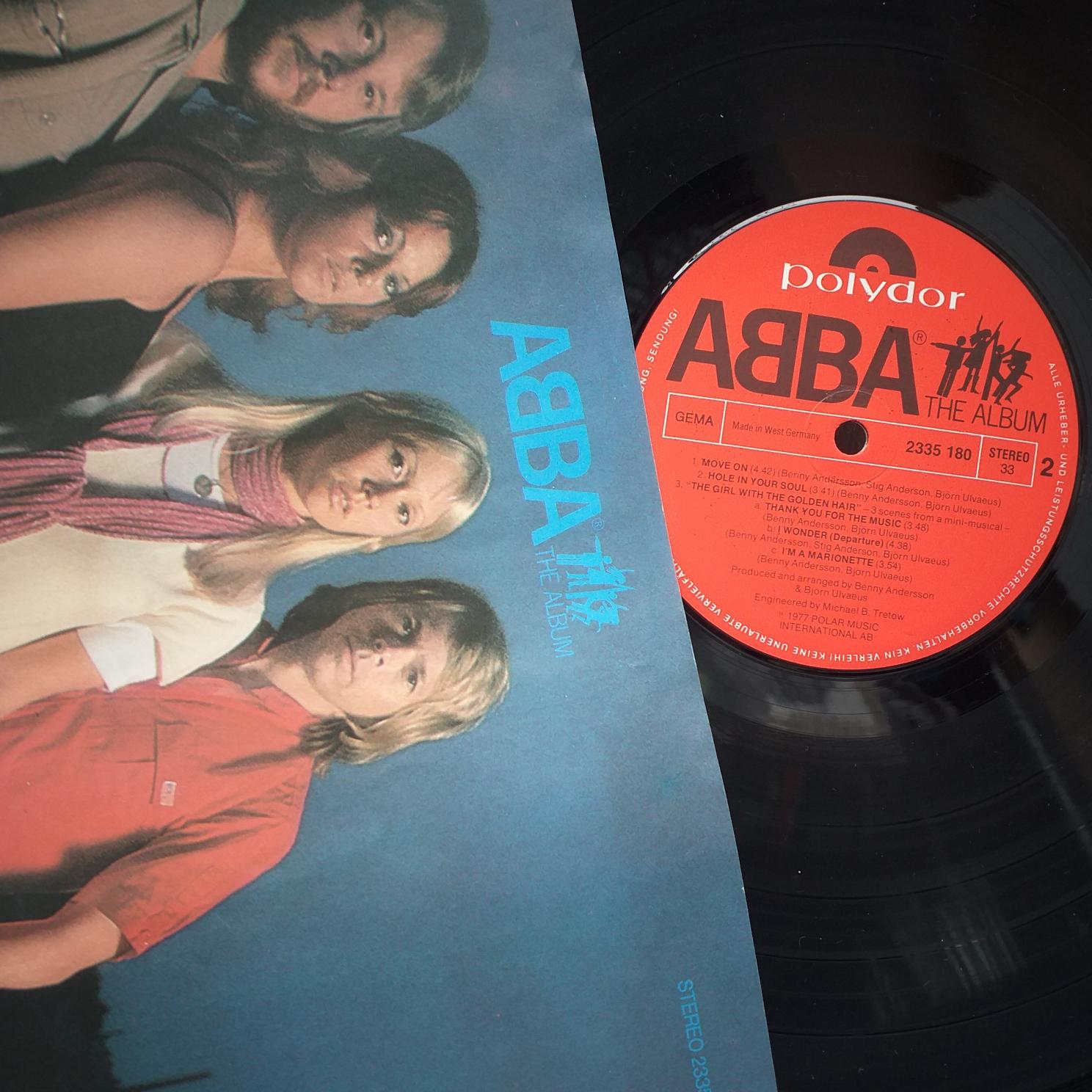ABBA – The Album Disc VINIL LP VG VG+ - Discuri Muzică