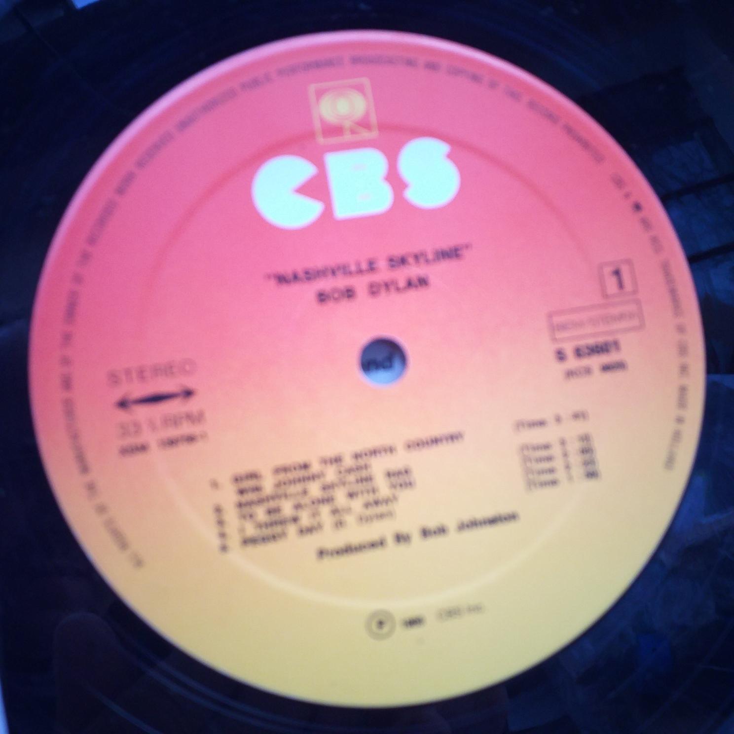 Bob Dylan – Nashville Skyline Disc VINIL LP VG+ - imagine 3