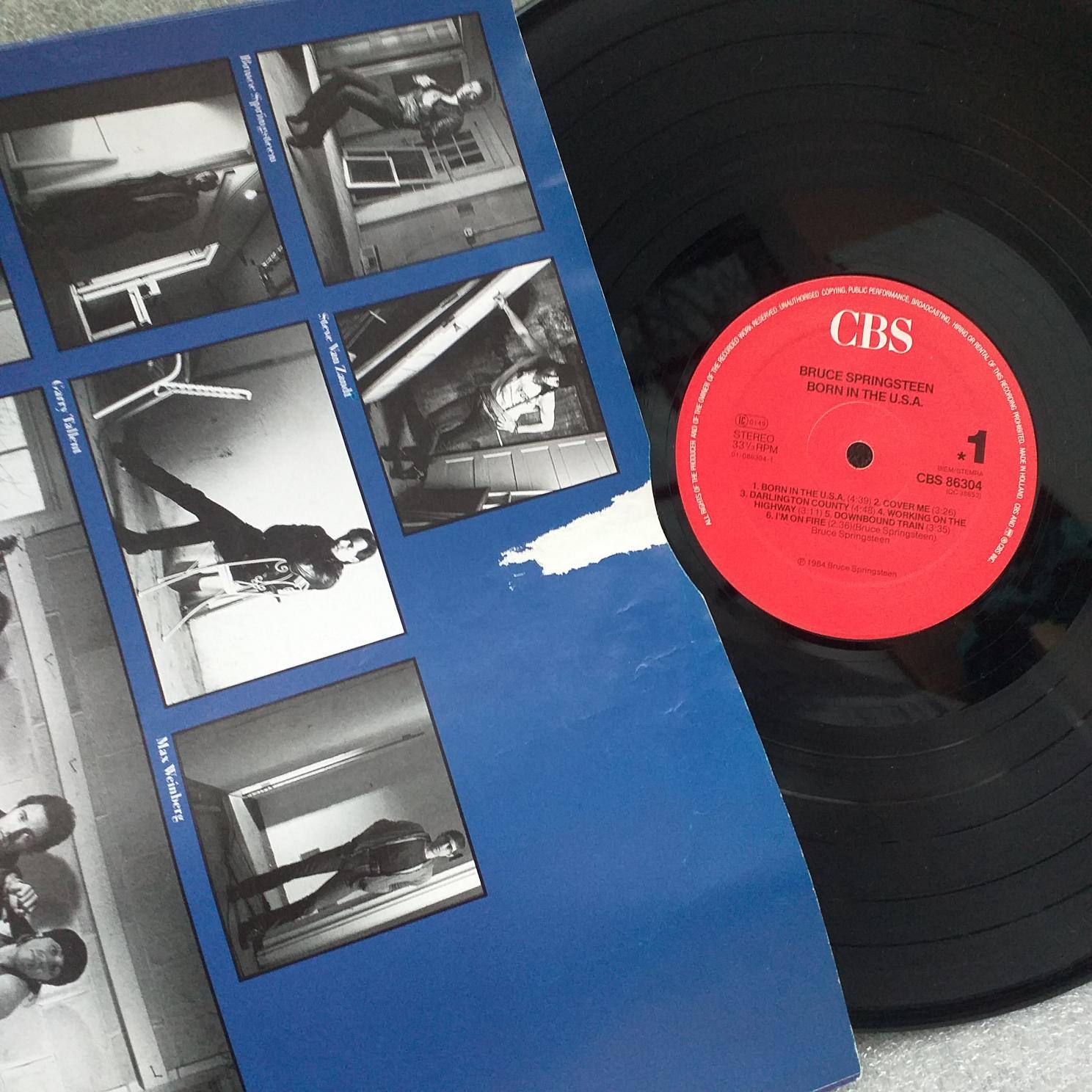 Bruce Springsteen – Born In The U.S.A. Disc VINIL LP VG+ rezervat - imagine 3