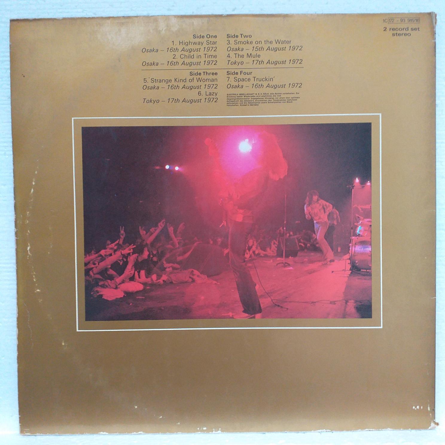 Deep Purple – Made In Japan 2 LP Disc VINIL VG - imagine 2