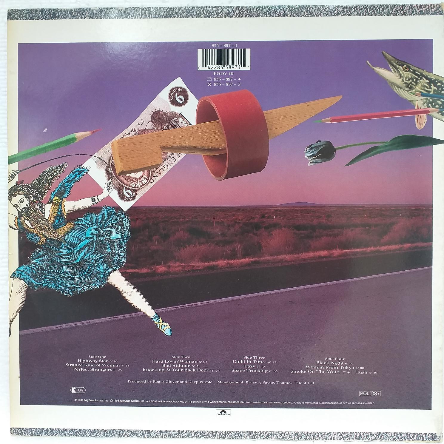 Deep Purple – Nobody's Perfect Disc VINIL LP VG - imagine 2
