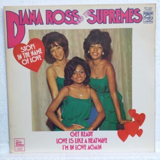Diana Ross And The Supremes – Stop! In The Name Of Love  Disc VINIL LP VG VG+   UK