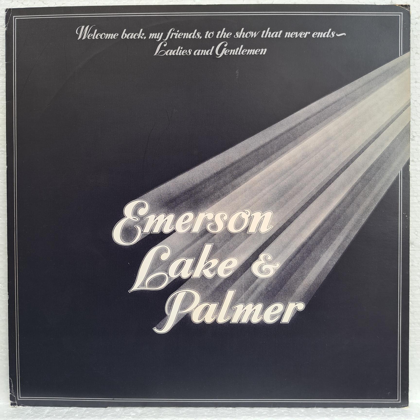 Emerson, Lake & Palmer 3LP – Welcome Back My Friends To The Show That Never Ends - Ladies And Gentlemen Disc VINIL 3LP VG VG+