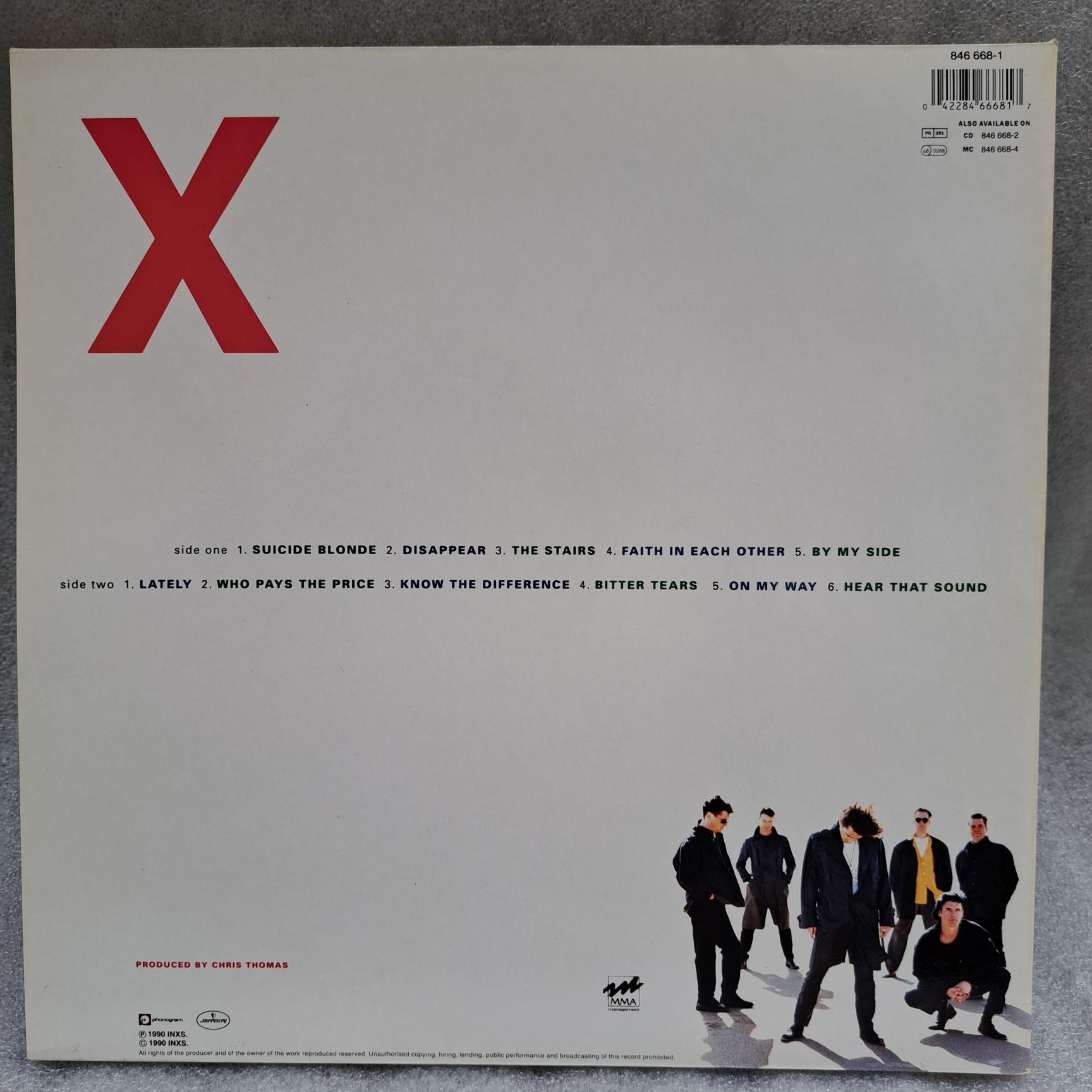 INXS – X Disc VINIL LP VG VG+ (resigilat) - imagine 2