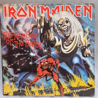 Iron Maiden – The Number Of The Beast  Disc VINIL LP  VG (R)