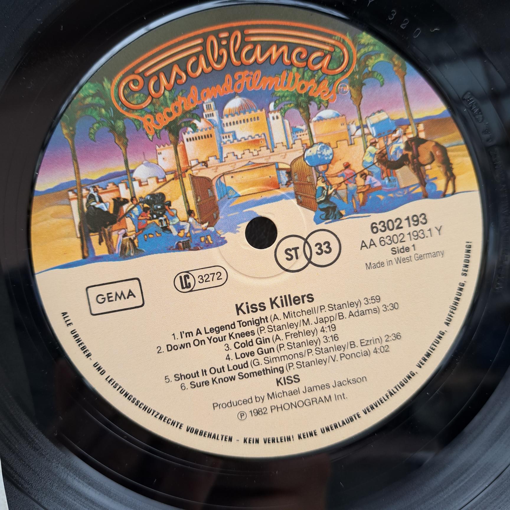 Kiss – Killers .Disc VINIL LP VG+ - imagine 3