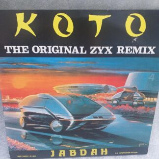 Koto – Jabdah (The Original ZYX Remix)  Disc VINIL maxi VG+