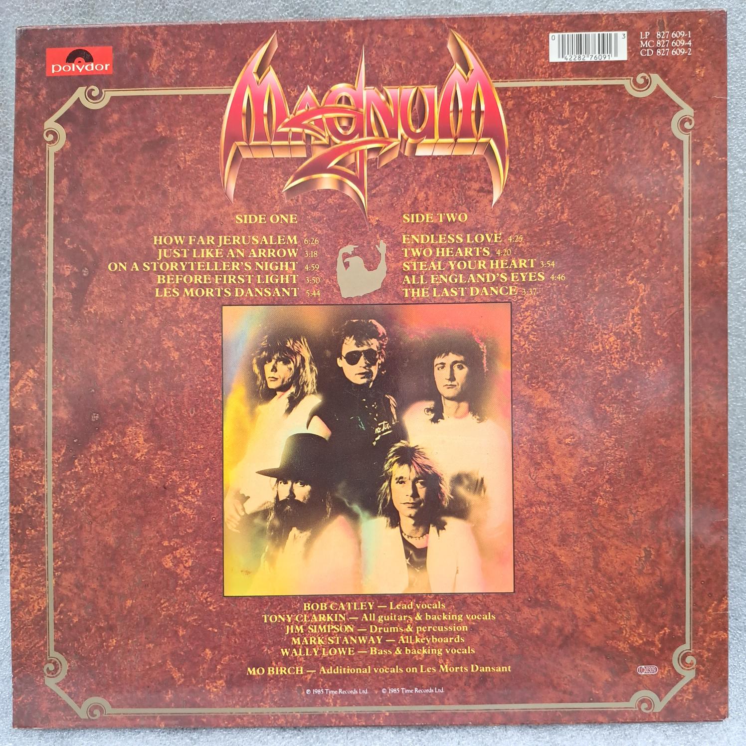 Magnum – On A Storyteller's Night .Disc VINIL VG+ - imagine 3