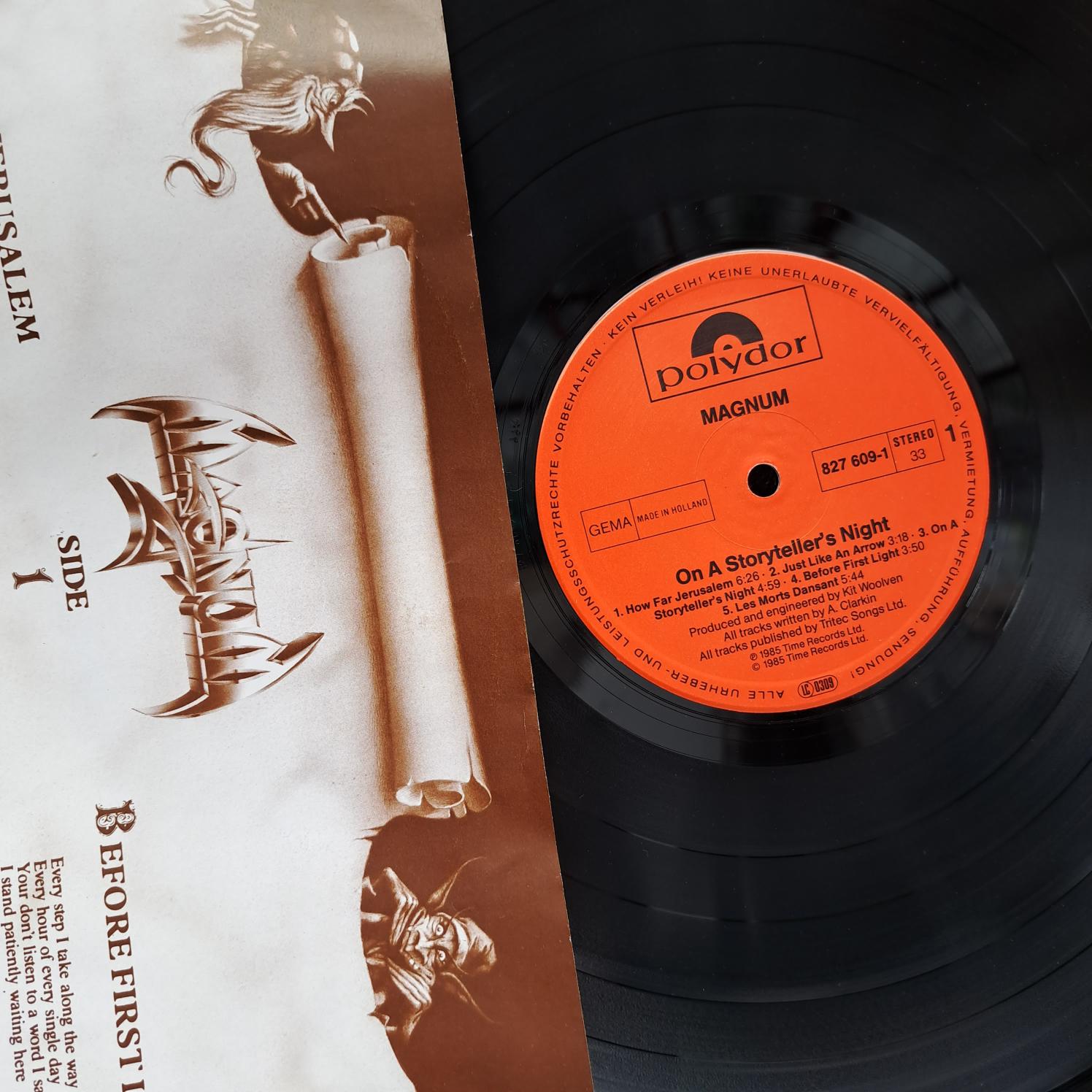 Magnum – On A Storyteller's Night .Disc VINIL VG+ - imagine 2