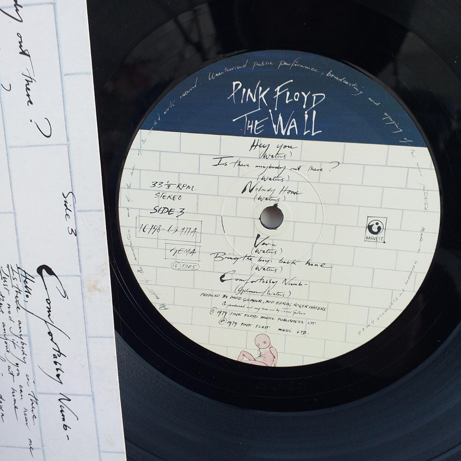 Pink Floyd – The Wall Disc VINIL LP VG+ - imagine 3