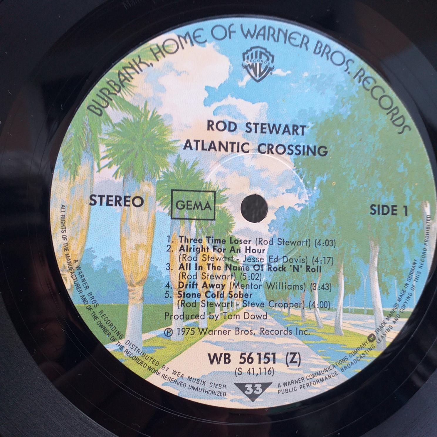 Rod Stewart – Atlantic Crossing Disc VINIL LP VG+ (R) - imagine 4