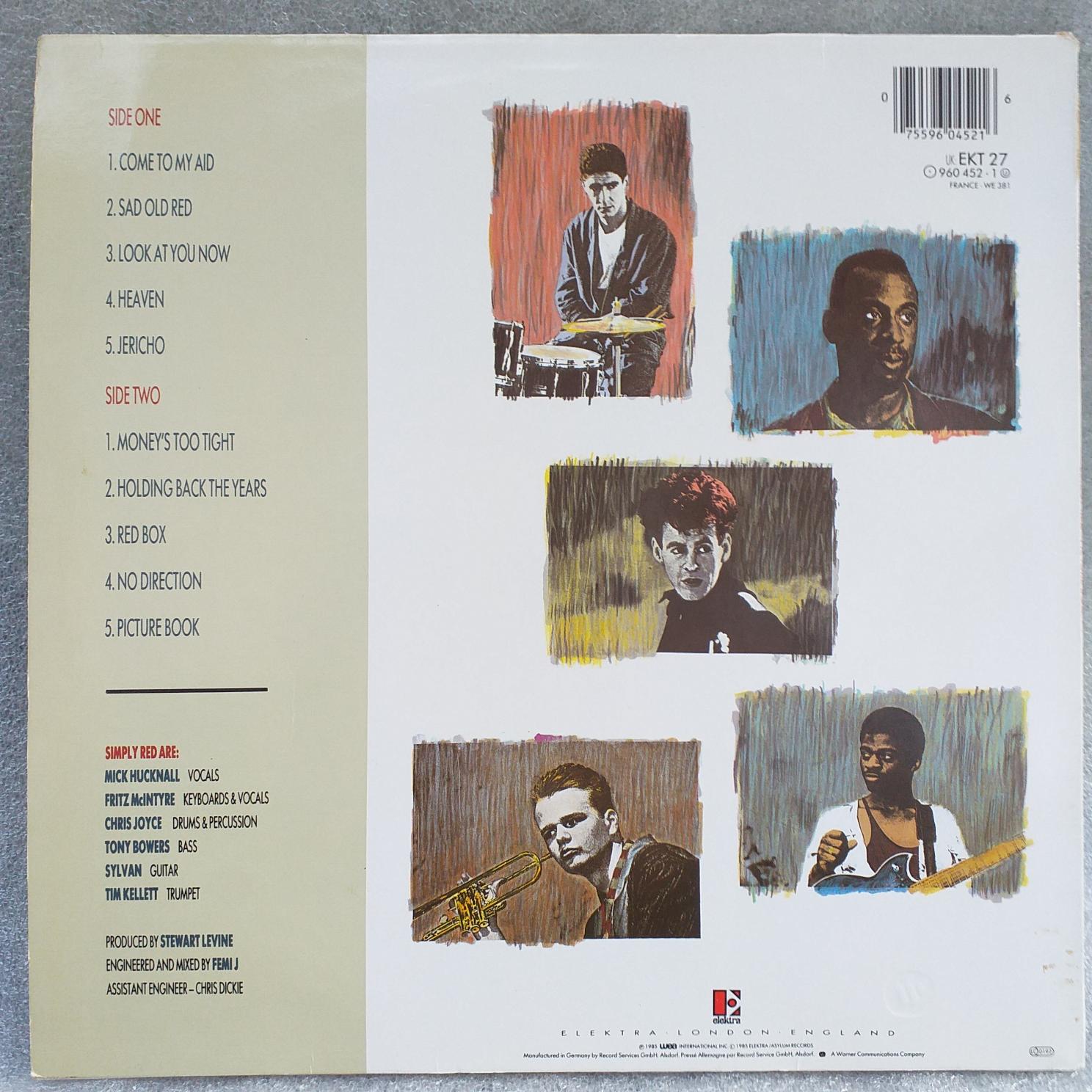 Simply Red – Picture Book Disc VINIL LP VG+ (R) - imagine 2