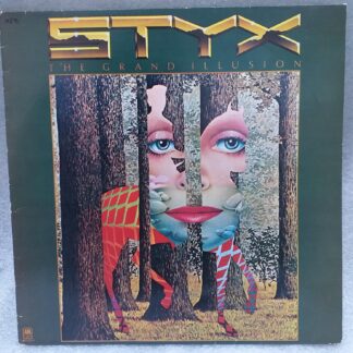 Styx ‎– The Grand Illusion  Disc VINIL LP  VG+ UK?   (resigilat)