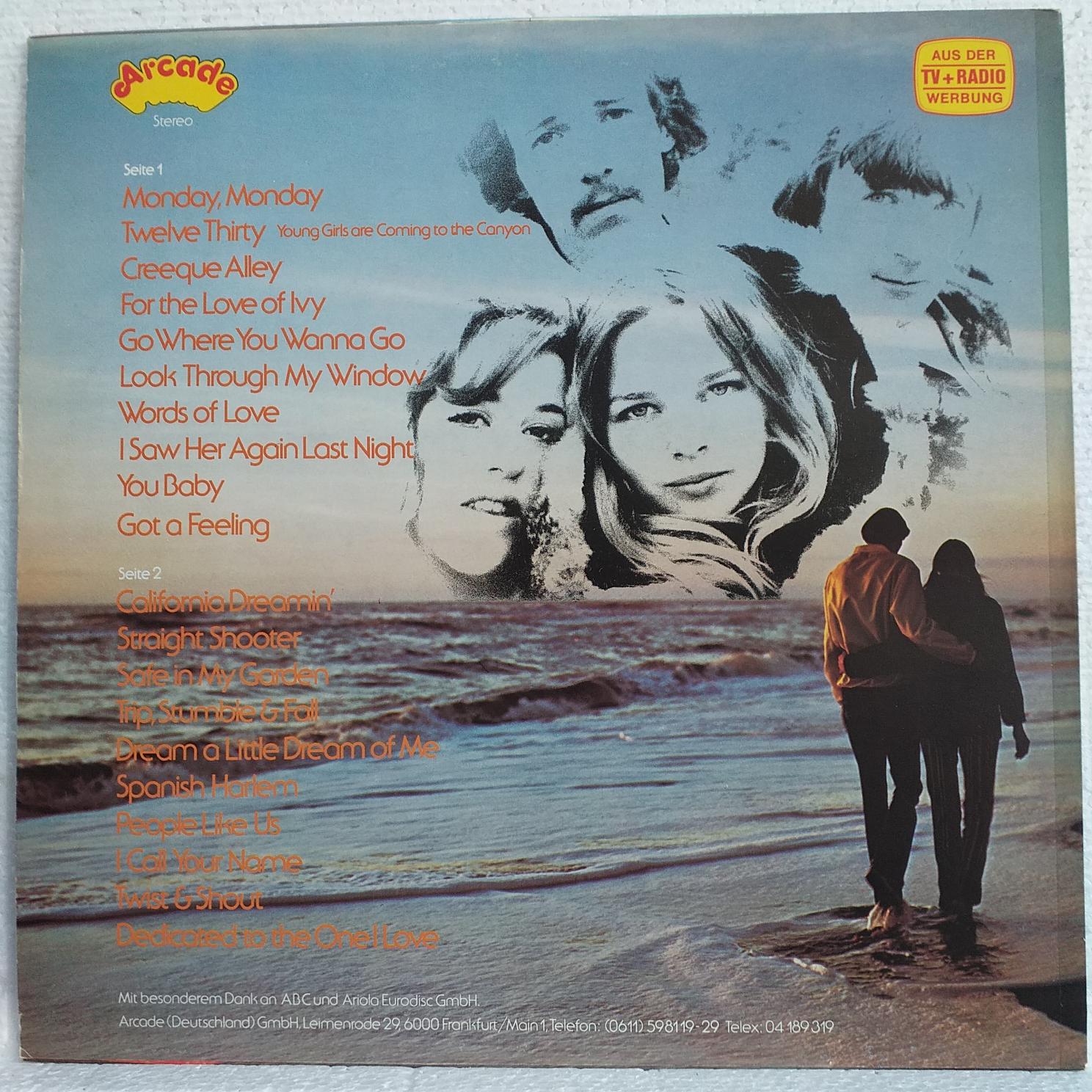 The Mamas & The Papas 20 HITS Disc VINIL LP VG - imagine 2